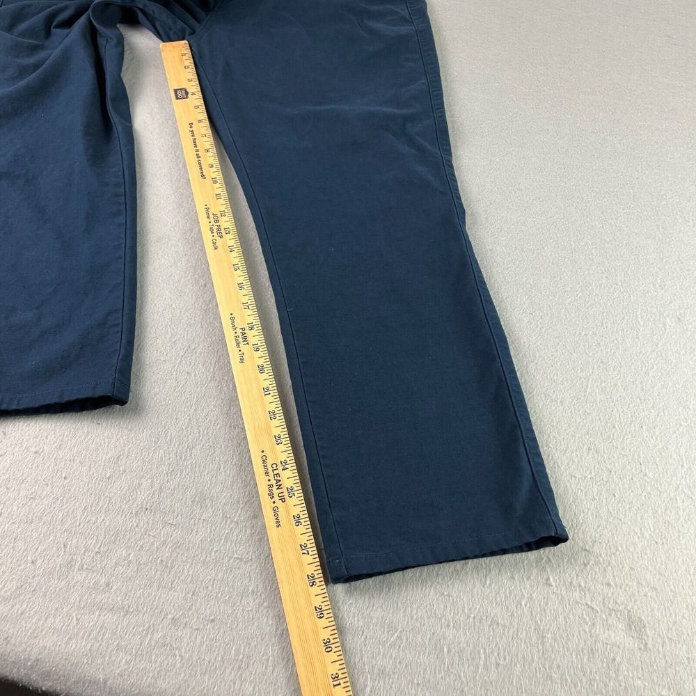 Peter Millar Pants Mens 38x28 Blue Chino Crown Vintage Canvas 5 Pocket Casual - Picture 7 of 11